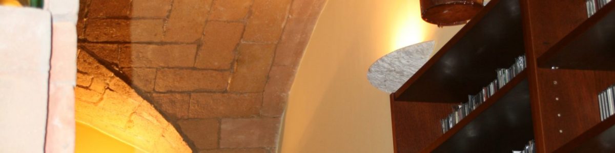 3a - SOGGIORNO (particolare volta in mattoni)